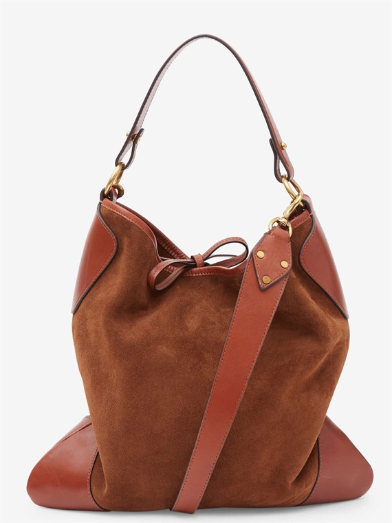 Isabel Marant Botsy Day Shoulder Bag, Cognac 